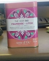 Thé vert bio Framboise Litchi