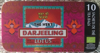 Thé vert Darjeeling Lotus