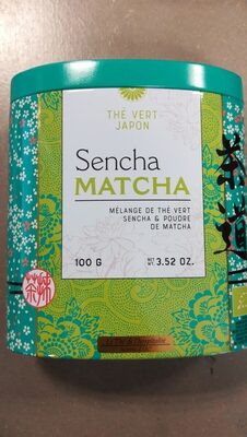 Thé vert Japon Sensa Matcha Bio front packaging