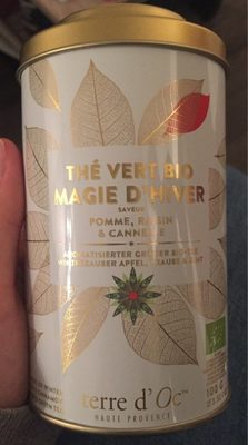 Thé vert bio Magie d'hiver