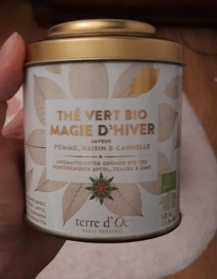 Thé vert bio magie d'hiver