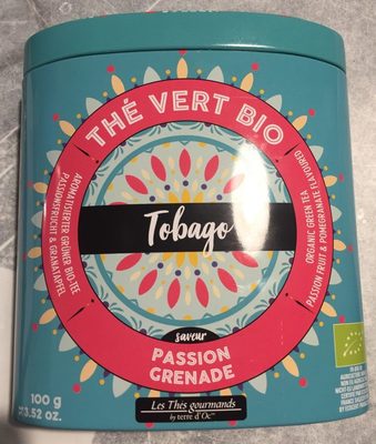 Thé vert bio Tobago - Passion grenade