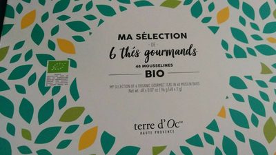 6 thes gourmands bio