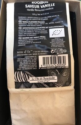 Terre d'oc le thé de l'hospitalité