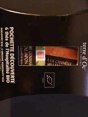 Pochette découverte 6 thés bio