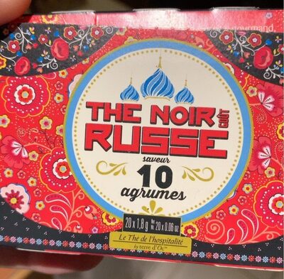 The russe front packaging