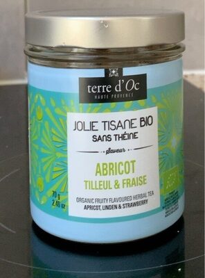 Jolie tisane Bio abricot tilleul fraise