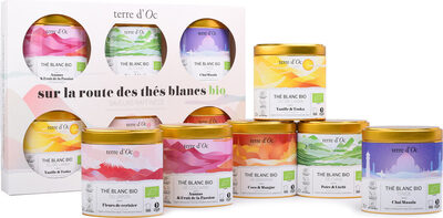 Coffret 6 thés blancs Bio