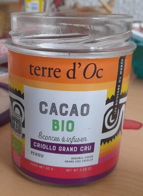 Cacao bio écorces à infuser