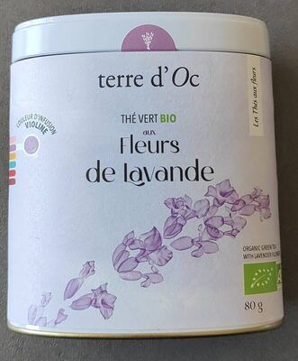Thé Vert BIO aux Fleurs de Lavande