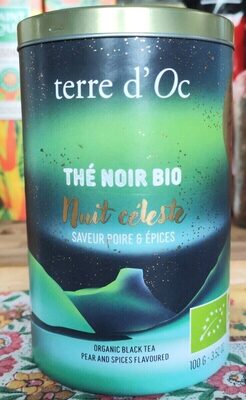 Thé noir bio poire et epices