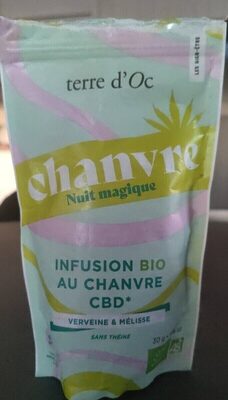 Infusion bio au chanvre CBD