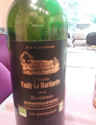 Vin de Bordeaux 2016