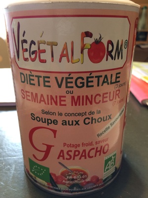 Potage froid saveur gaspacho
