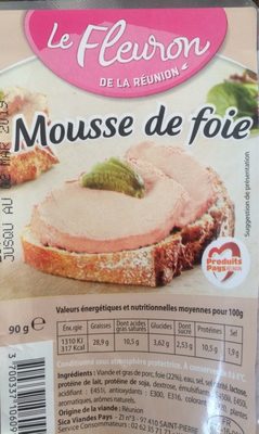 Mousse de foie nature