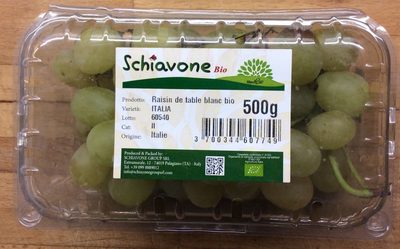 Raisin de table blanc bio