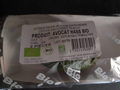 Avocat hass bio