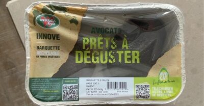 Avocat pret à déguster front packaging