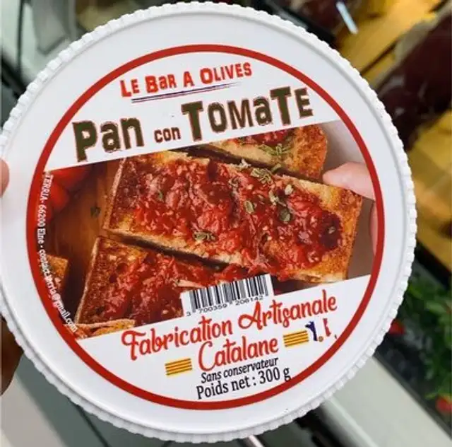 Pan con tomate