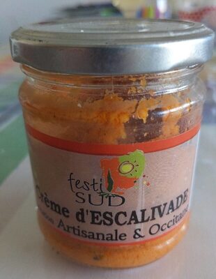 Crème d'escalivade front packaging