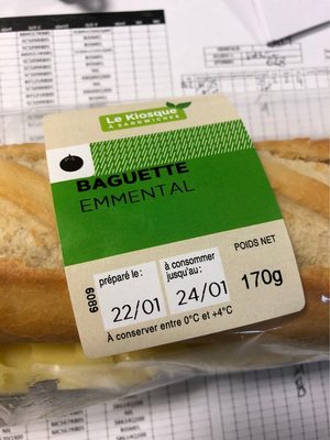 Baguette emmental