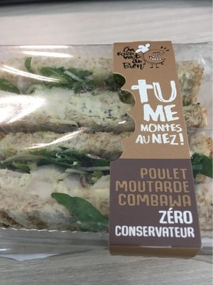 Sandwich Poulet moutarde