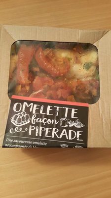 Omelette façon piperade