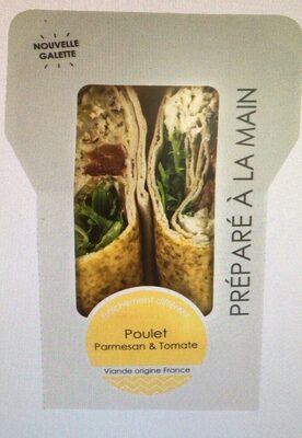 Wrap Poulet Fromage frais tomate