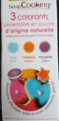 3 Colorants Scrapcooking