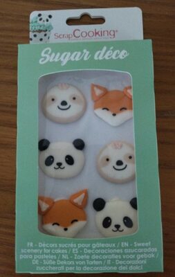 Sugar déco front packaging