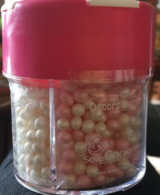 Boite Distributrice - Décors Perles Nacrées - Scrapcooking