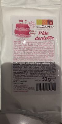 Pâte denetelle