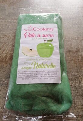 Pâte à sucre goût pomme