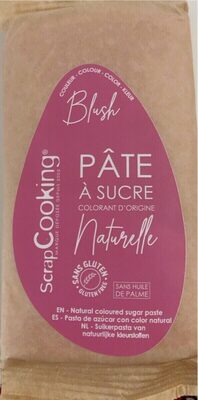 Pate a sucre blush