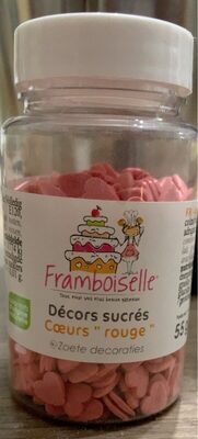 Decors sucrés coeur front packaging