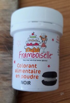 Colorant alimentaire en poudre noir