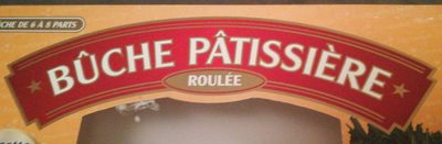 Bûche pâtissière roulée