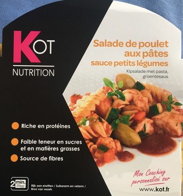 Salade de poulet aux pâtes