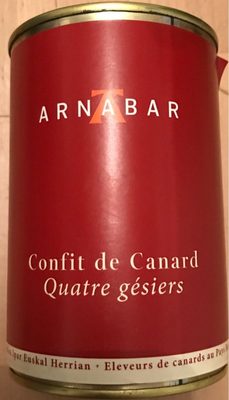 Confit de canard front packaging