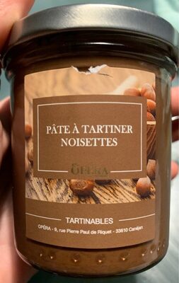 Pate a tartiner noisette