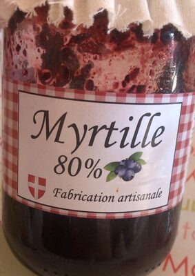 Confiture de myrtille