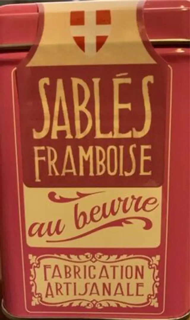 Sablés de Savoie Framboise
