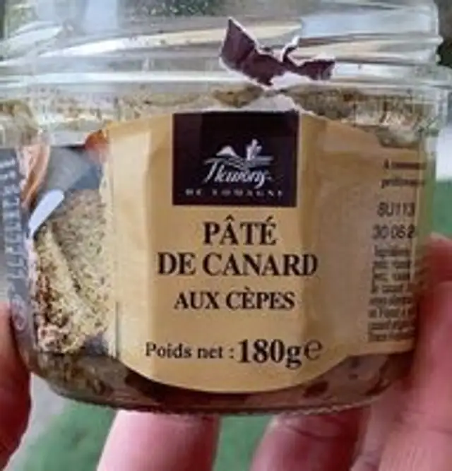 Pate de canard au cepe