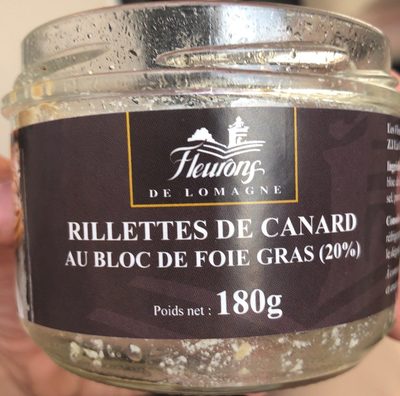 Rillettes de Canard au Bloc de Foie Gras (20%)