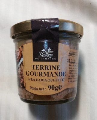 Terrine gourmande à la Farigoulette front packaging