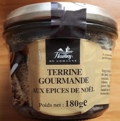 Terrine Gourmande aux épices de noël