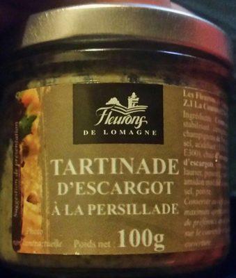 Tartinade d'escargot à la persillade