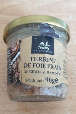 Terrine de foie frais au Gewurztraminer front packaging
