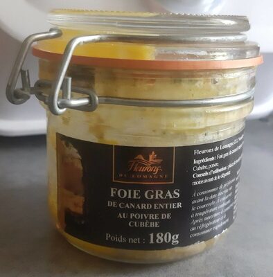 Foie gras de canard au poivre de Cubèbe