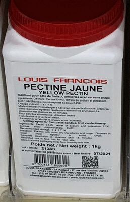 Pectine Jaune front packaging